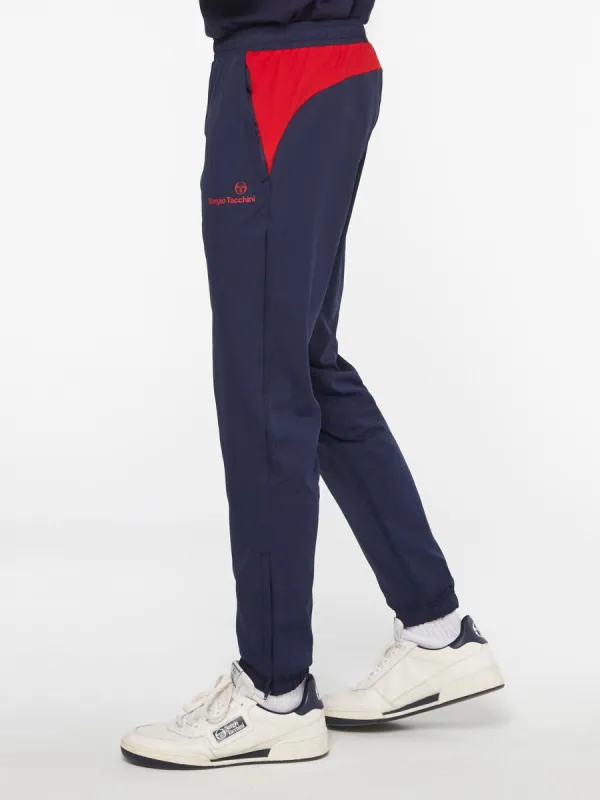 Tecla Track Pant-Navy/Red sold by Sergio Tacchini