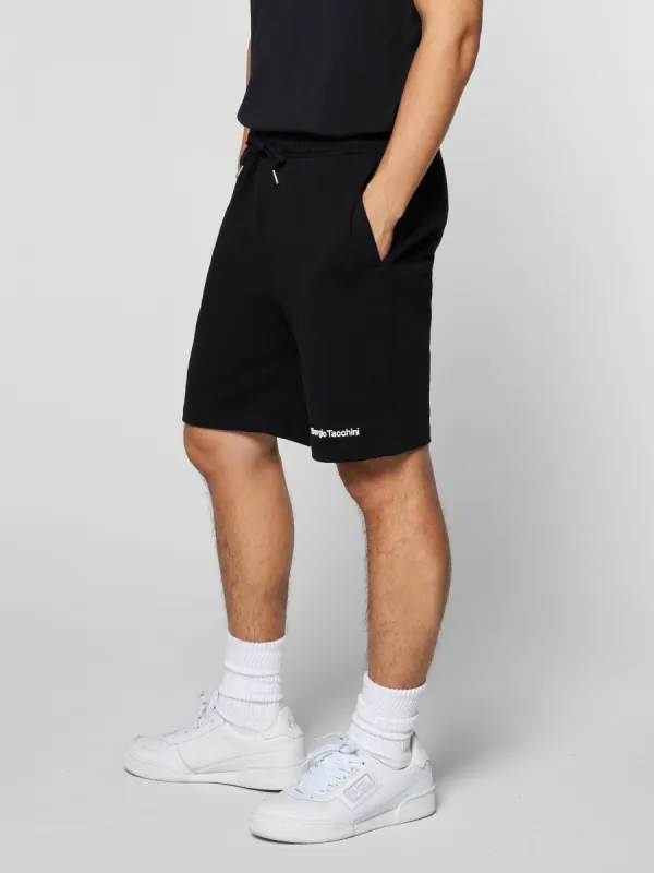 Fine Shorts- Black/ White sold by Sergio Tacchini