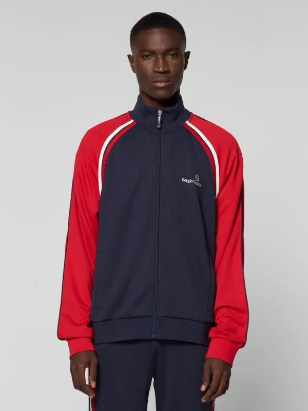 Ghibli Track Jacket-Adrenaline Rush/ White sold by Sergio Tacchini