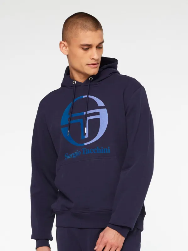 New Iberis Hoodie- Maritime Blue sold by Sergio Tacchini