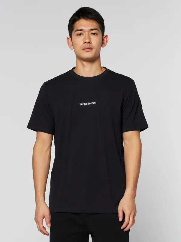 Fine T-Shirt-Black/ White sold by Sergio Tacchini