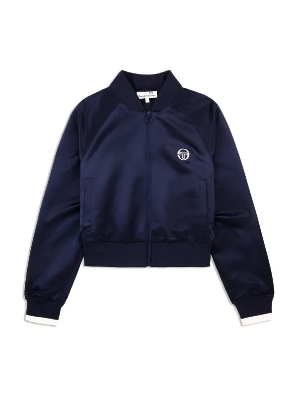 Rosina Bomber Jacket- Maritime Blue sold by Sergio Tacchini
