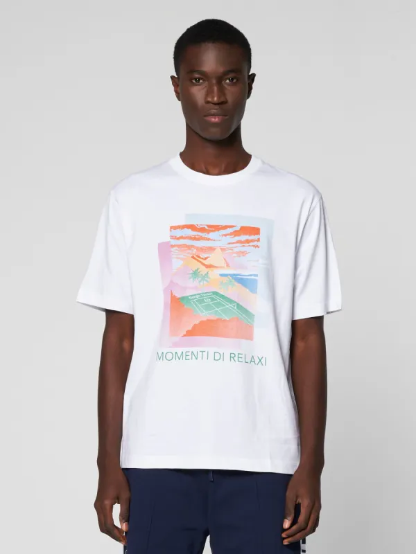 Fade T-Shirt-White sold by Sergio Tacchini