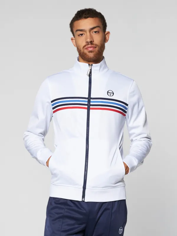 New Varena Track Jacket Archivio- White sold by Sergio Tacchini