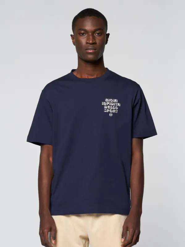 Gioia T-Shirt- Maritime Blue sold by Sergio Tacchini