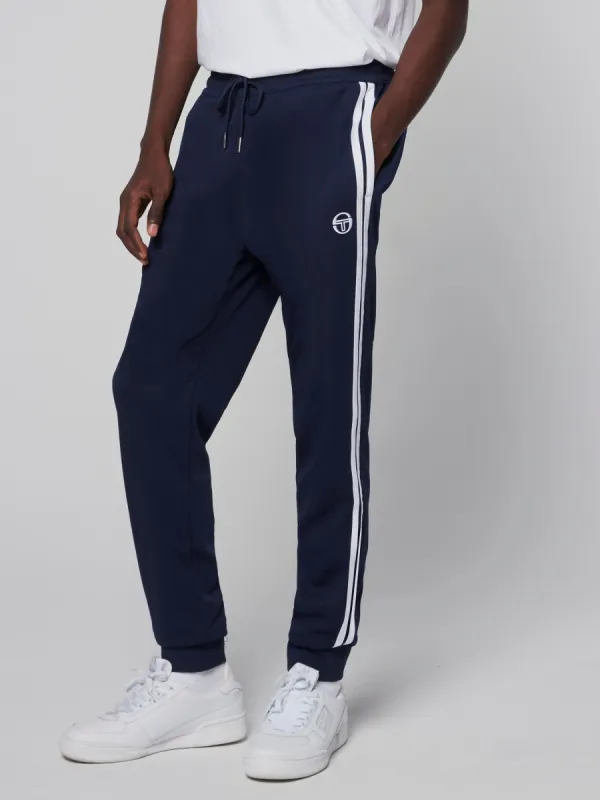 Damarindo Track Pant- Maritime Blue/ White sold by Sergio Tacchini