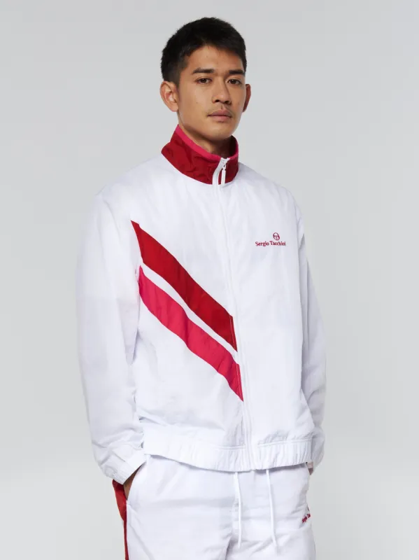 Ortica Tennis Jacket-White sold by Sergio Tacchini