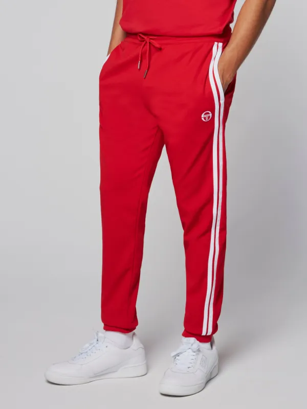 Damarindo Track Pant- Adrenaline Rush/ White sold by Sergio Tacchini