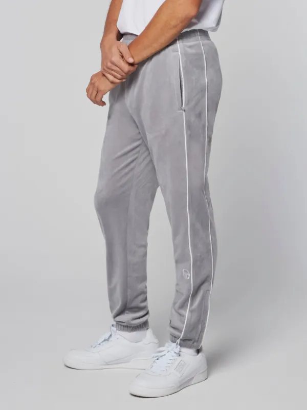 Sovana Velour Track Pant- Sleet sold by Sergio Tacchini