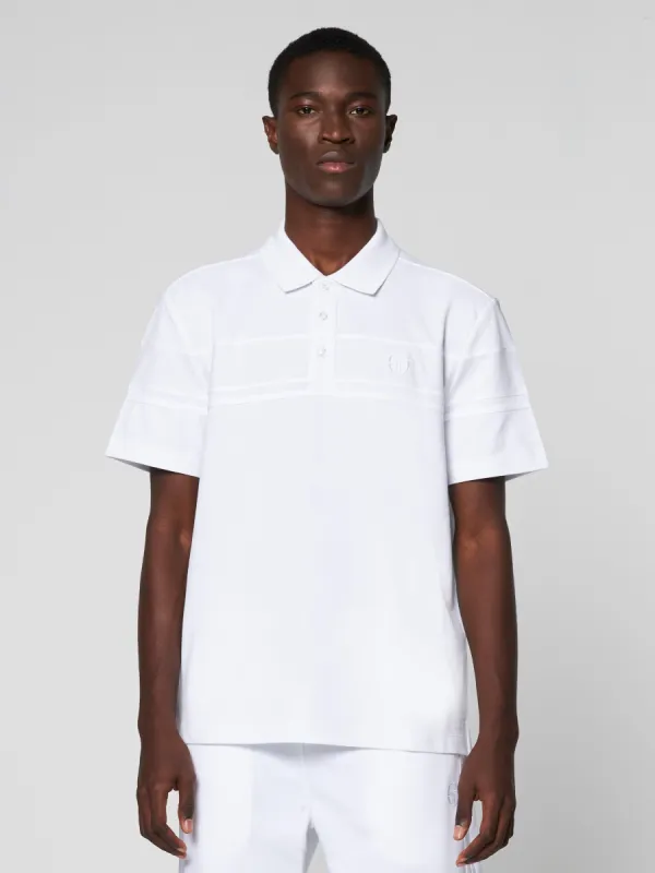 Damarindo Polo-White/ White sold by Sergio Tacchini