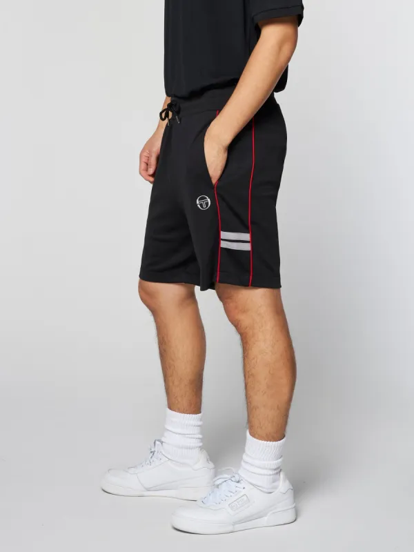 Ascot Track Short- Black sold by Sergio Tacchini