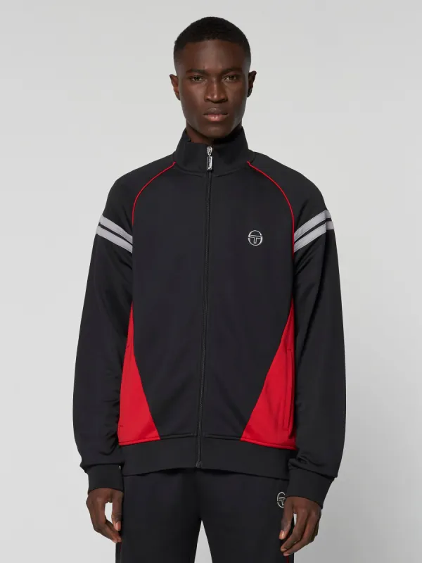 Ascot Track Jacket- Black sold by Sergio Tacchini