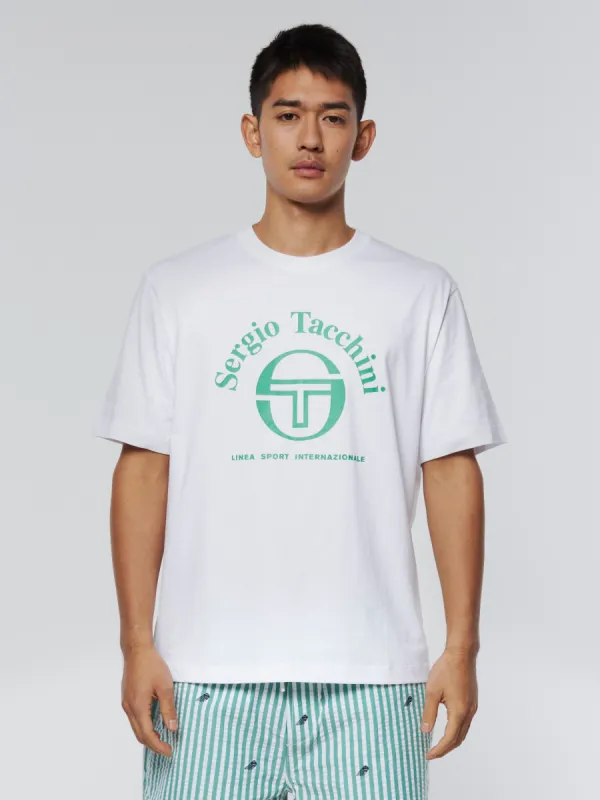 Arch Type T-Shirt-White sold by Sergio Tacchini