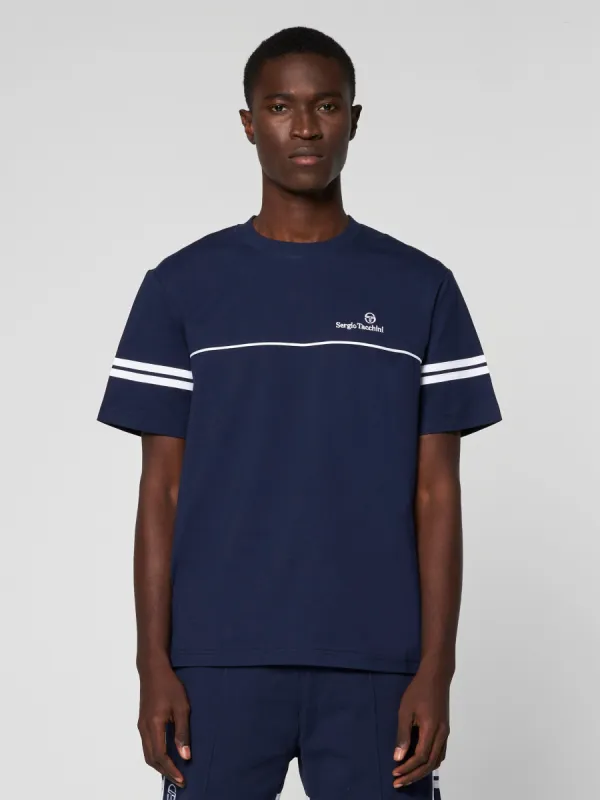 Orion T-Shirt- Maritime Blue sold by Sergio Tacchini