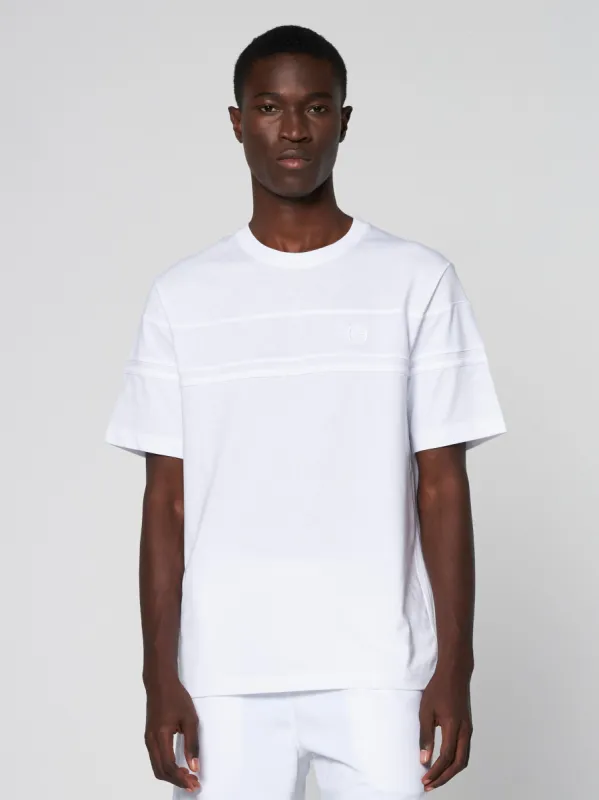 Damarindo T-Shirt- White/ White sold by Sergio Tacchini