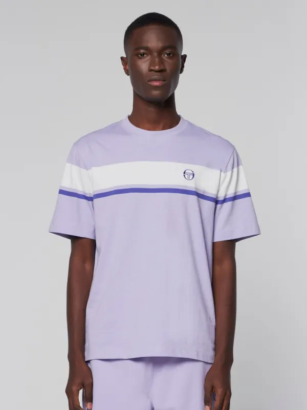 Damarindo T-Shirt- Lavender/ Gardenia sold by Sergio Tacchini