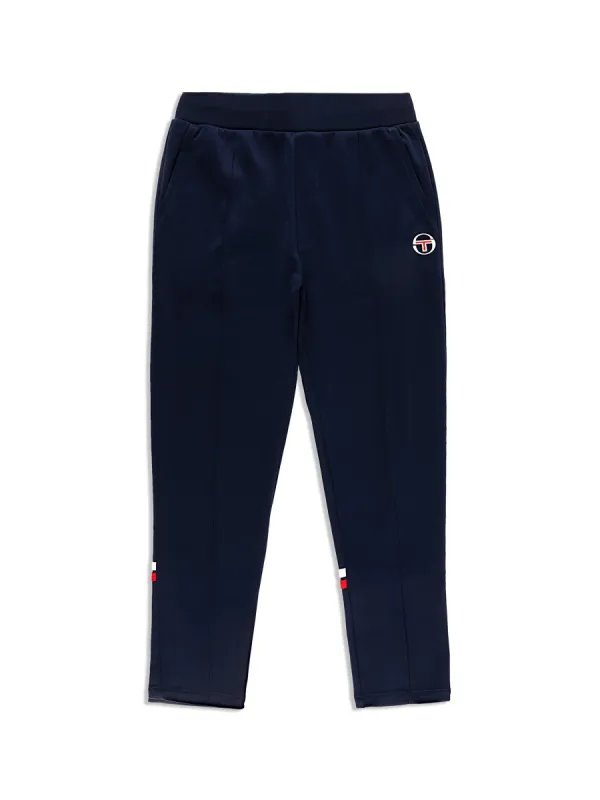 Tomme Track Pant Archivio-Gardenia/ Maritime Blue sold by Sergio Tacchini