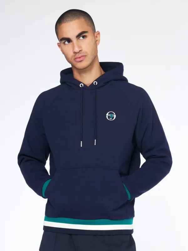 ST x Union Alta Hoodie-Maritime Blue sold by Sergio Tacchini