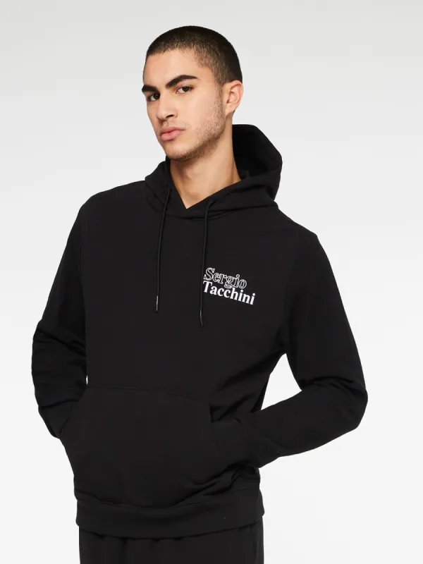 Reverse Hoodie-Black sold by Sergio Tacchini