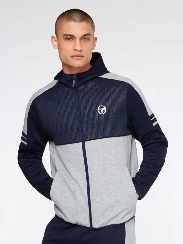Beal Track Jacket-Quiet Gray sold by Sergio Tacchini