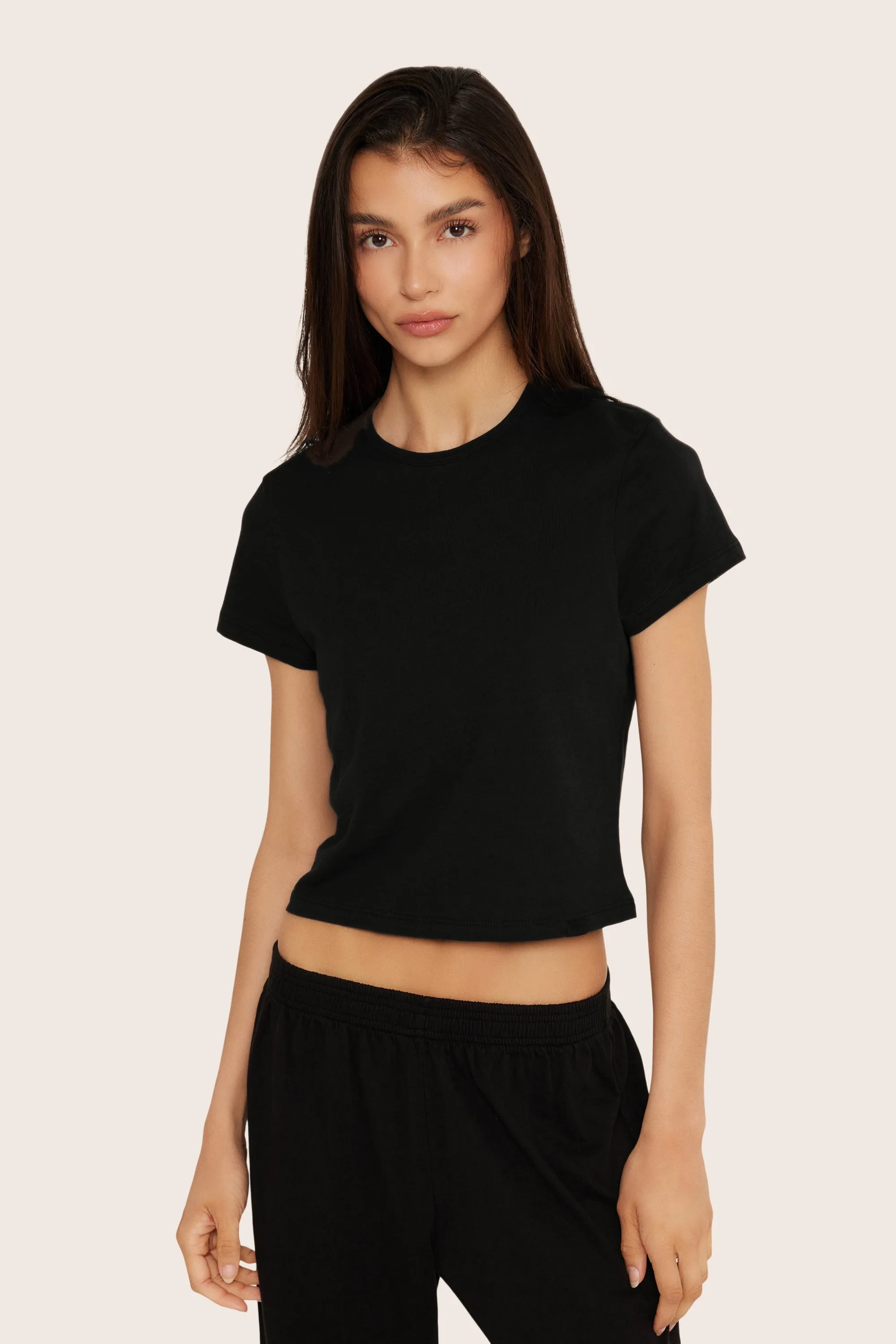 CLASSIC COTTON DAILY TEE - ONYX sold by SETactive