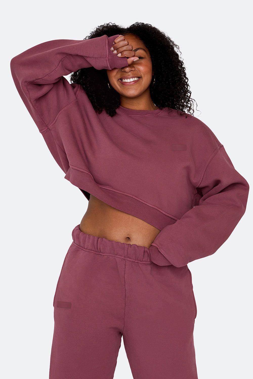 CROPPED CREWNECK - CANYON sold by SETactive product image thumbnail 2