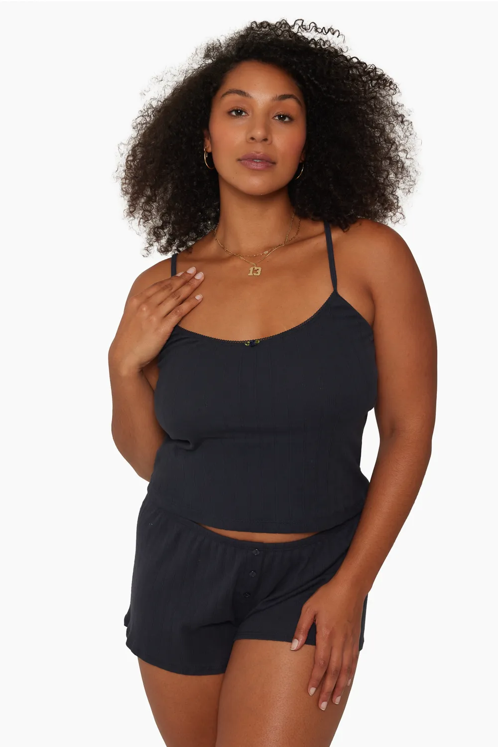 POINTELLE CAMI - DUSK sold by SETactive
