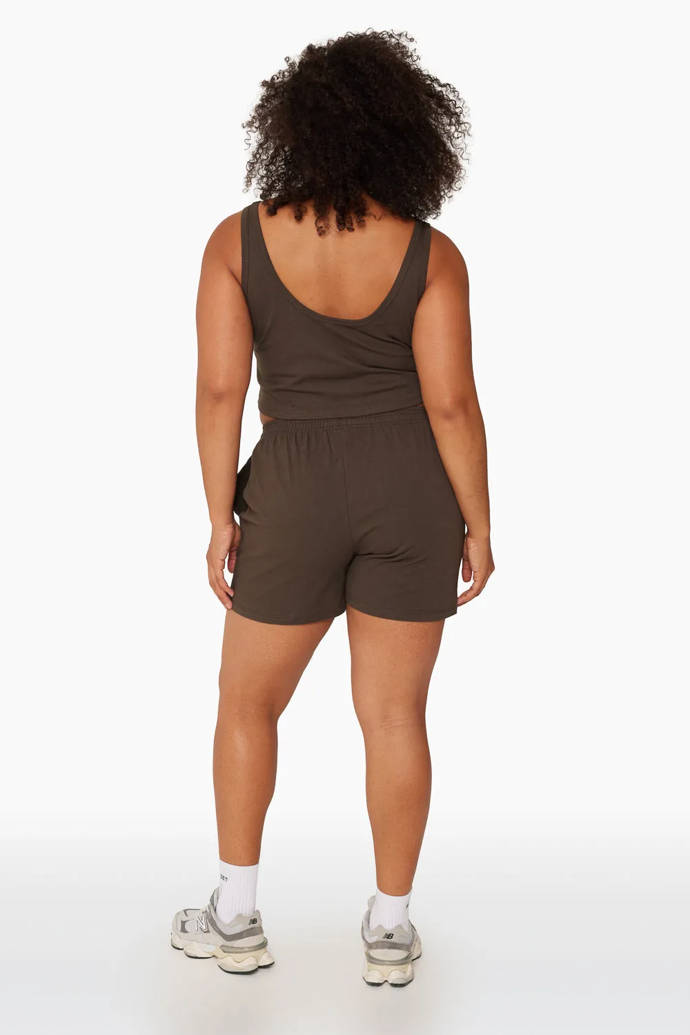 HEAVY COTTON EASY SHORTS - BROWNSTONE sold by SETactive product image thumbnail 3