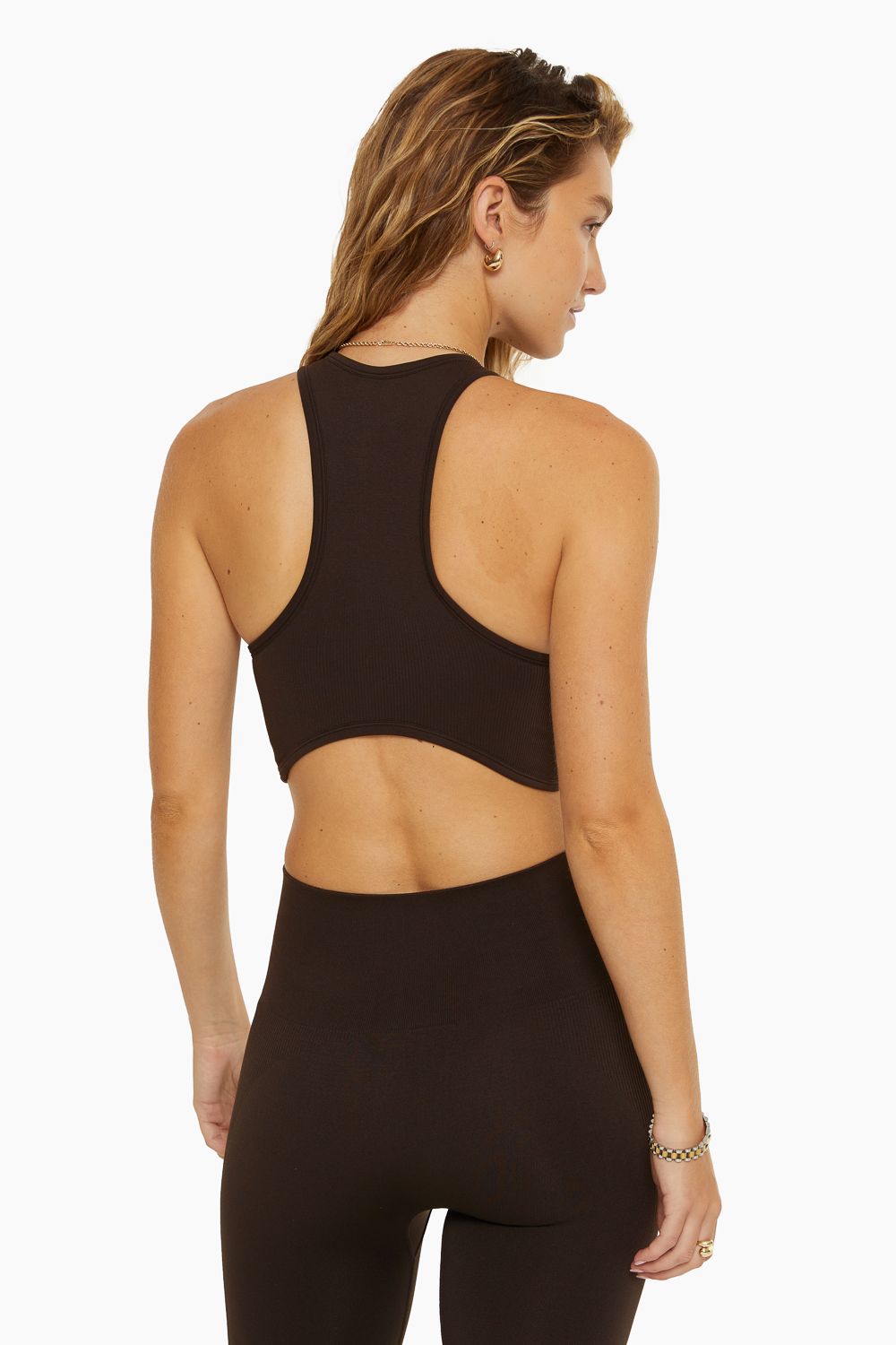 SCULPTFLEX® HIGH NECK ANGLE BRA - ESPRESSO sold by SETactive product image thumbnail 2