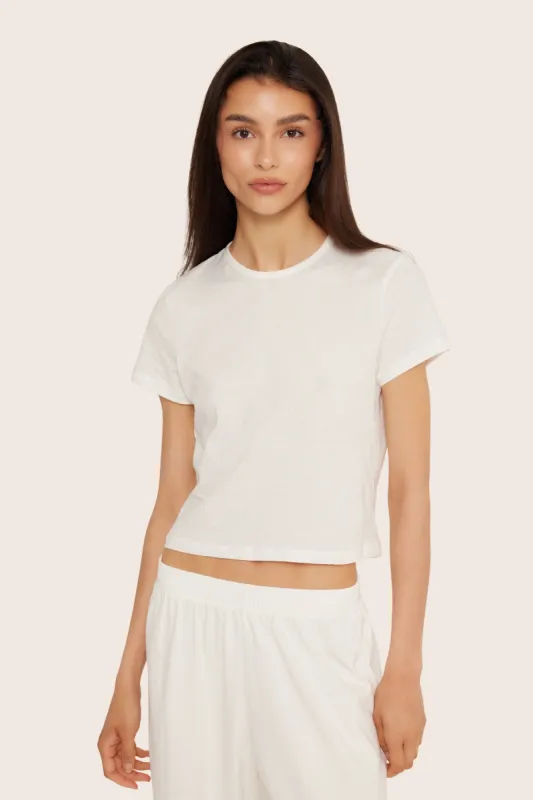 CLASSIC COTTON DAILY TEE - BLANC sold by SETactive
