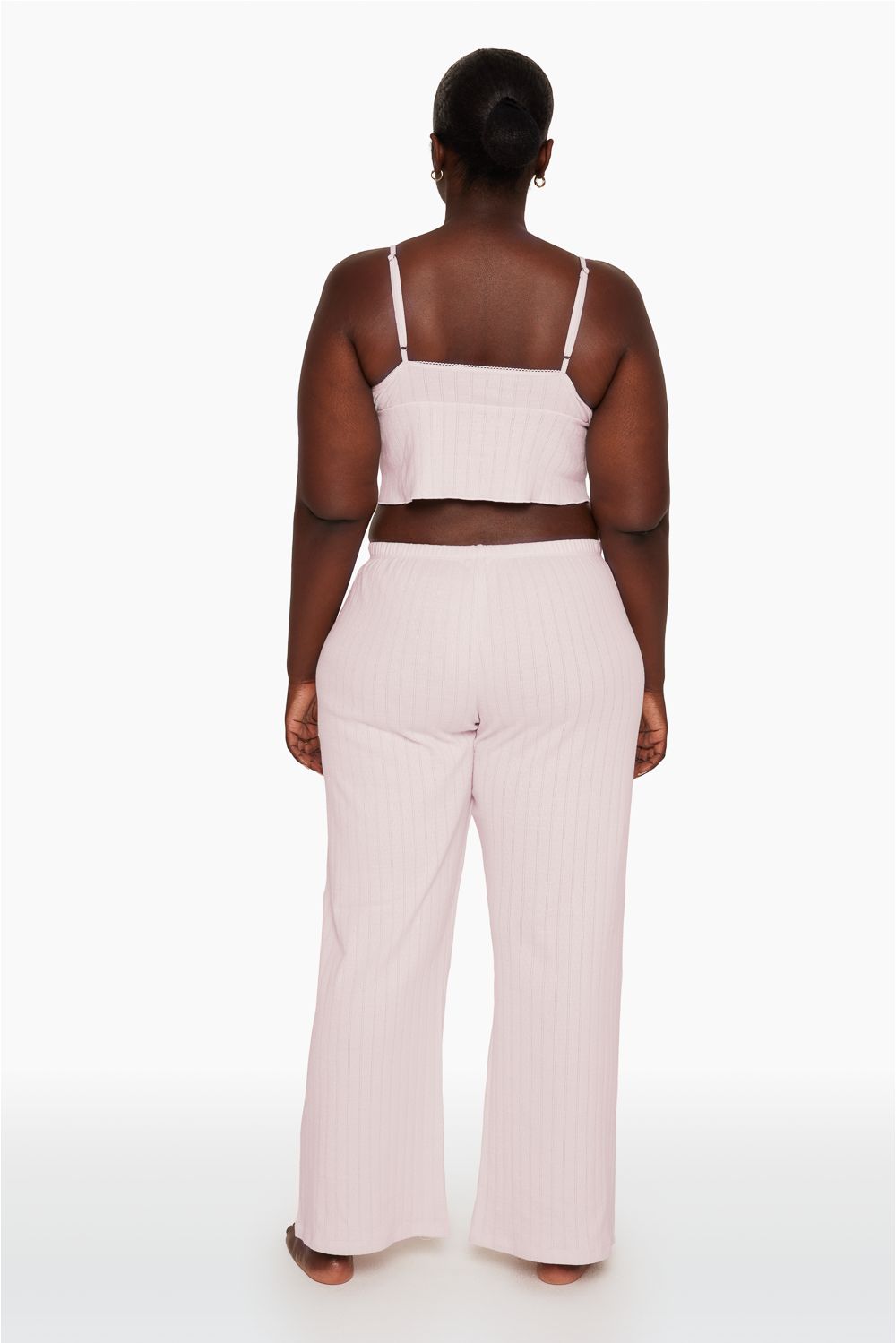 POINTELLE BUTTON PANTS - BLOSSOM sold by SETactive product image thumbnail 3