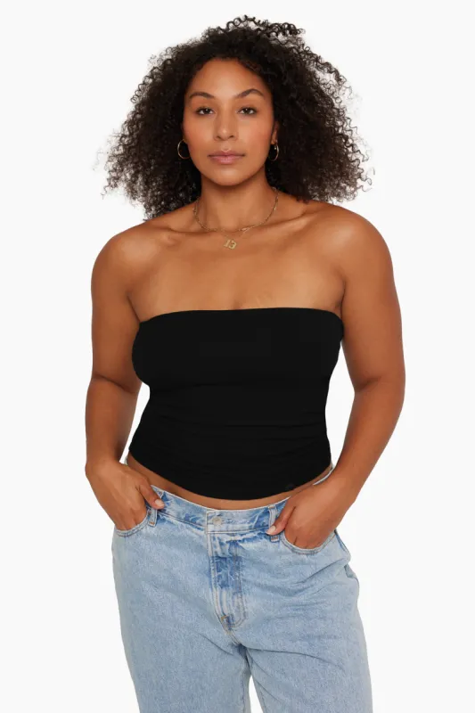 RIBBED MODAL RIBBED TUBE TOP - ONYX sold by SETactive