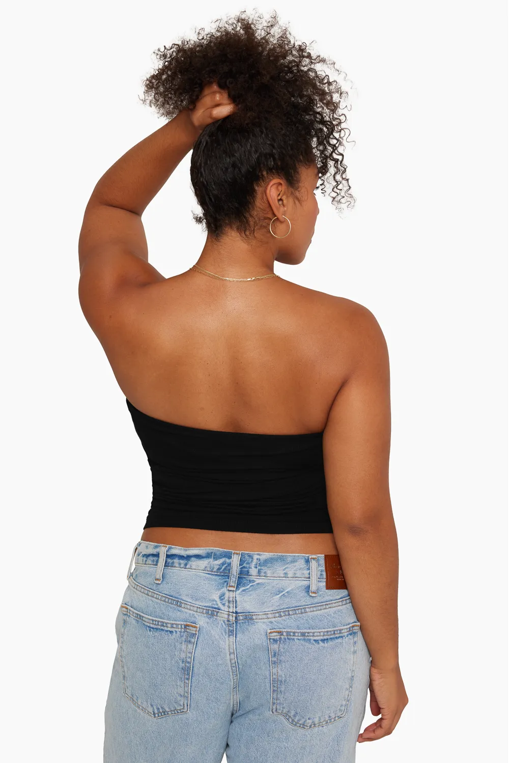 RIBBED MODAL RIBBED TUBE TOP - ONYX sold by SETactive product image thumbnail 2