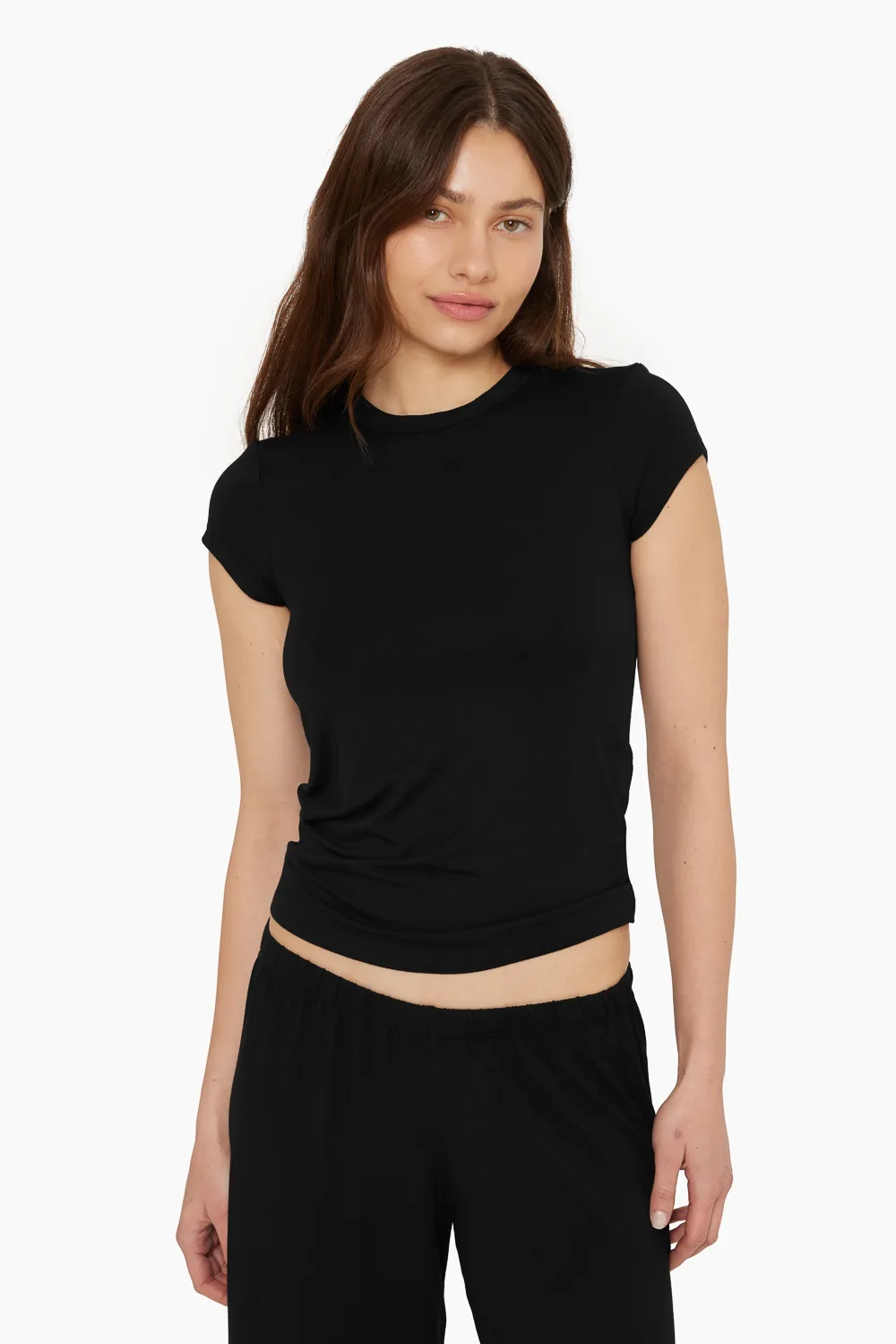 SLEEP JERSEY GIRLFRIEND TEE - ONYX sold by SETactive product image thumbnail 4