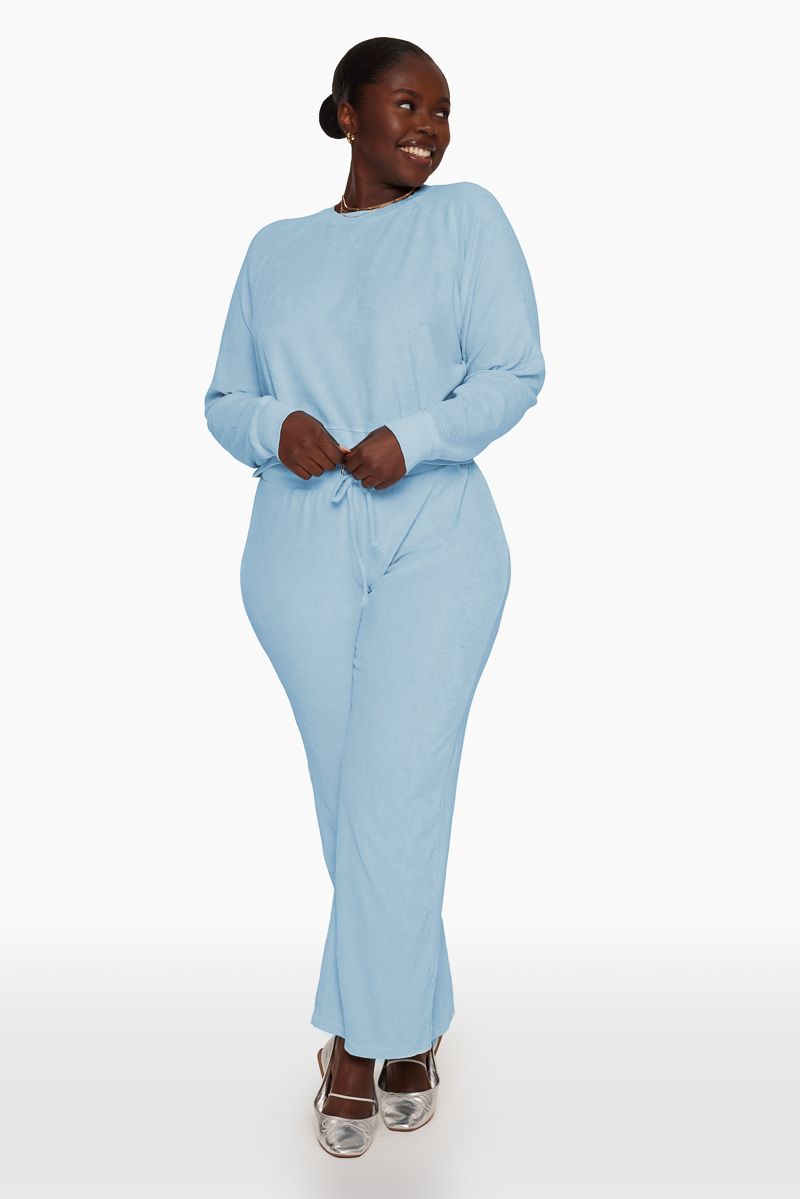 TERRY RELAXED PANTS - DREAM sold by SETactive product image thumbnail 4