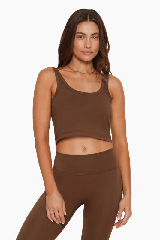 EASY RELAXED TANK - SADDLE sold by SETactive