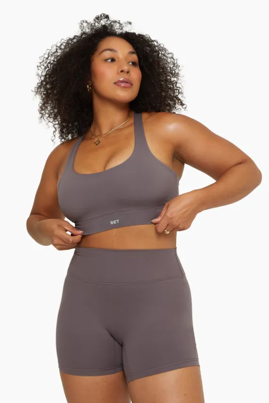 FORMCLOUD® SCOOP Y BRA - SMOKE sold by SETactive