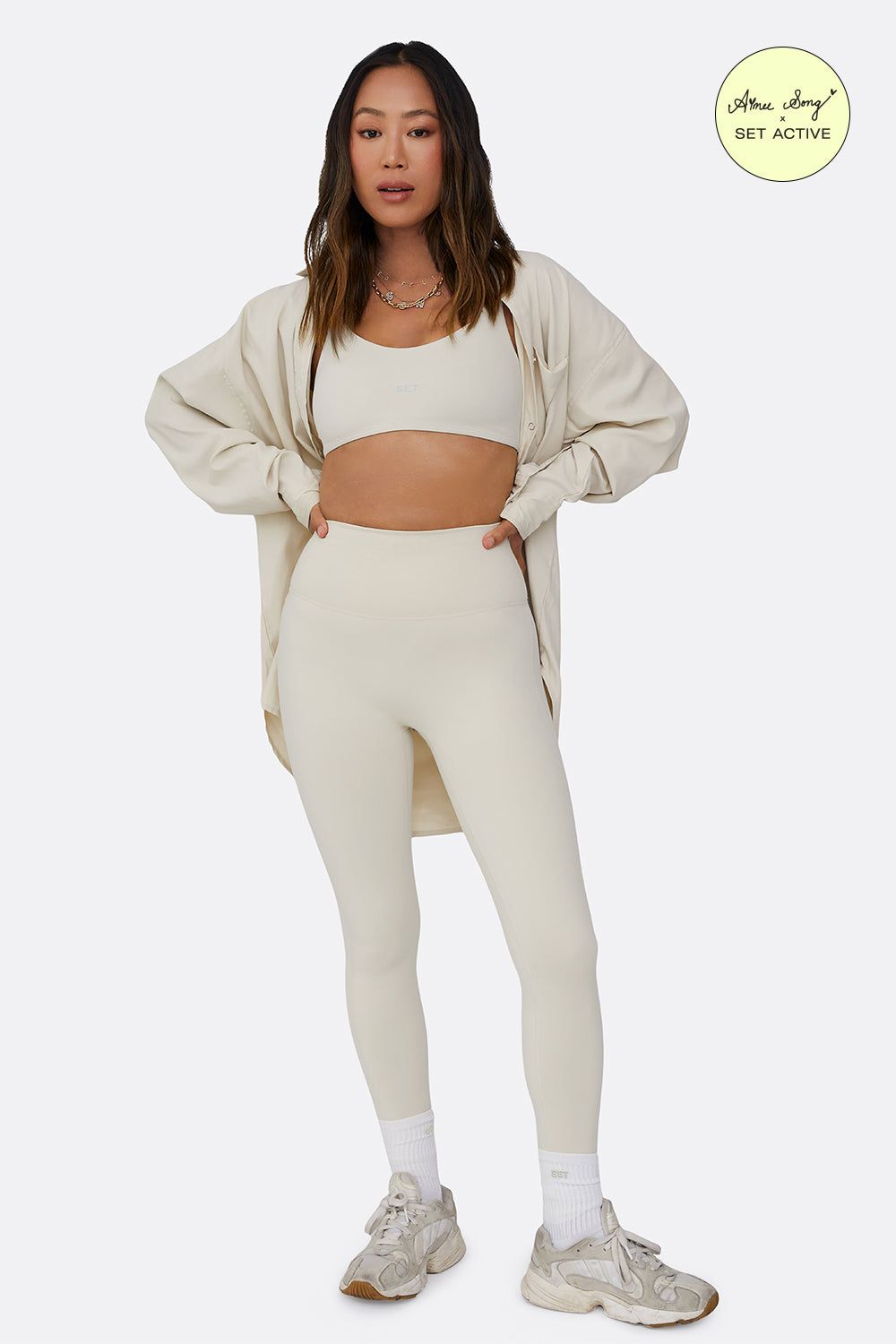 LUXFORM® LEGGINGS - CREMA sold by SETactive