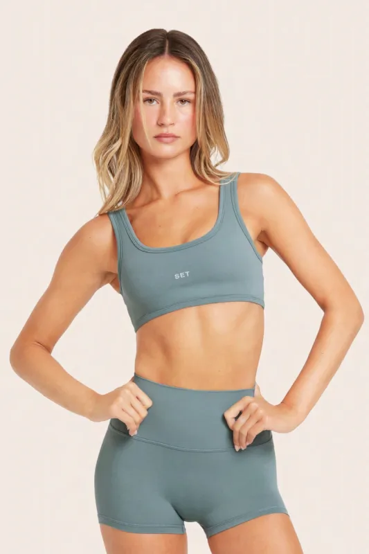 AIRLUXE™ BREATHE SCOOP BRA - BAY sold by SETactive