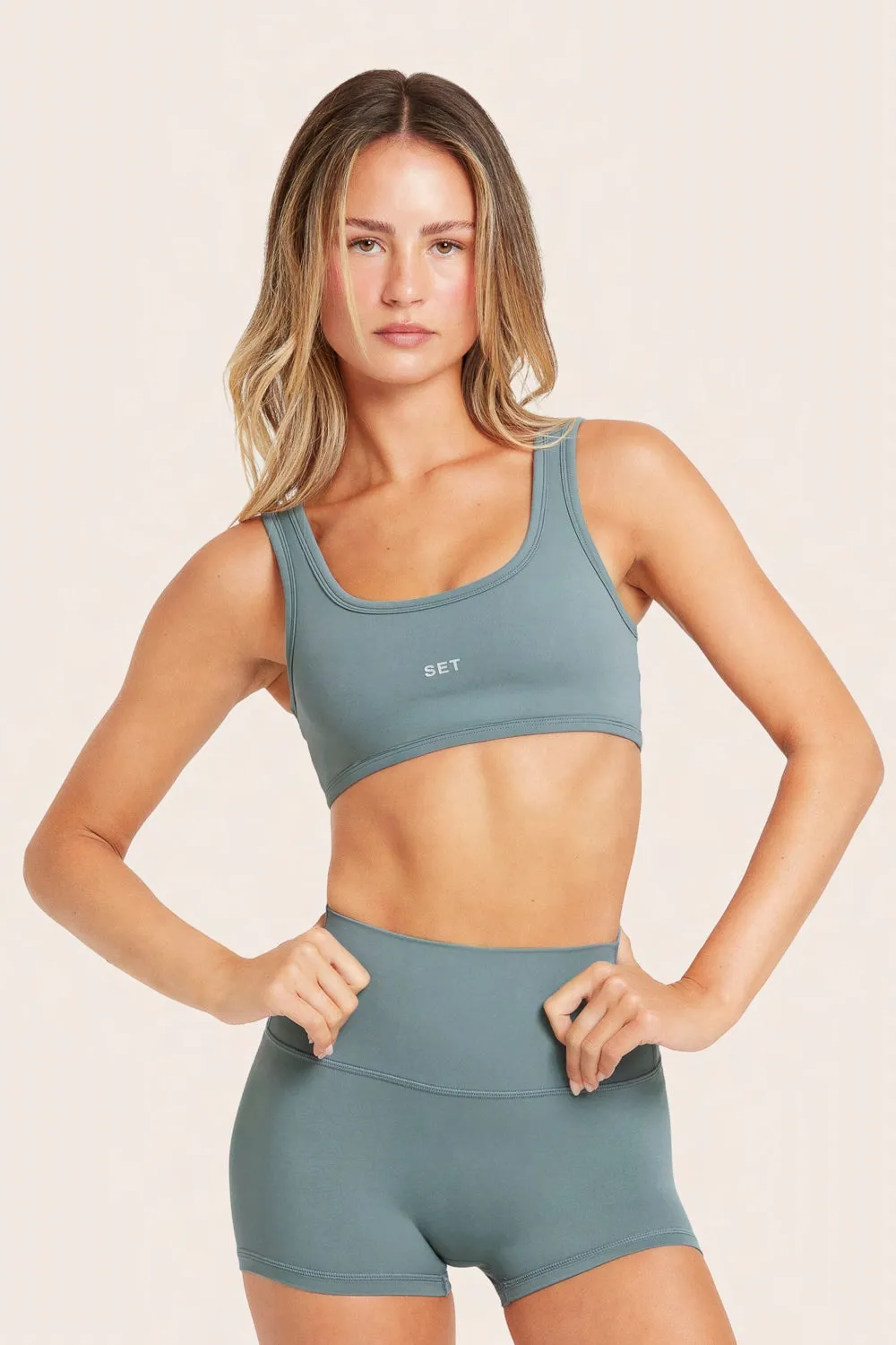 AIRLUXE™ BREATHE SCOOP BRA - BAY sold by SETactive