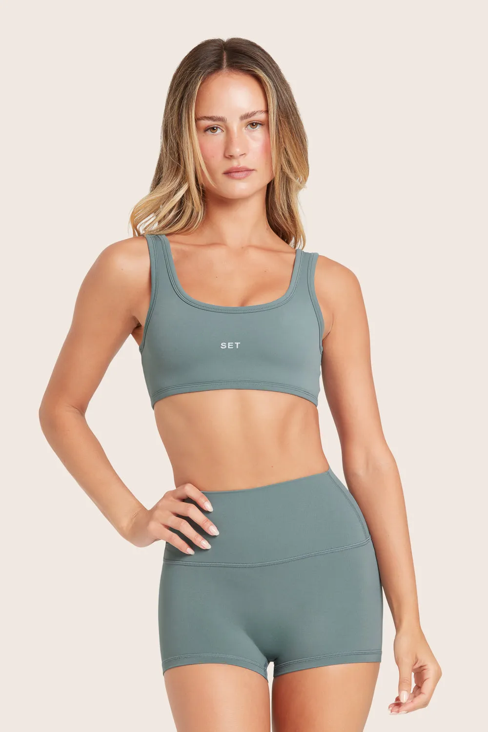 AIRLUXE™ BREATHE SCOOP BRA - BAY sold by SETactive product image thumbnail 3