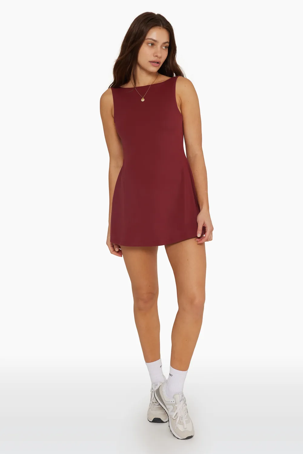 SPORTBODY® LOW BACK DRESS - SCARLET sold by SETactive