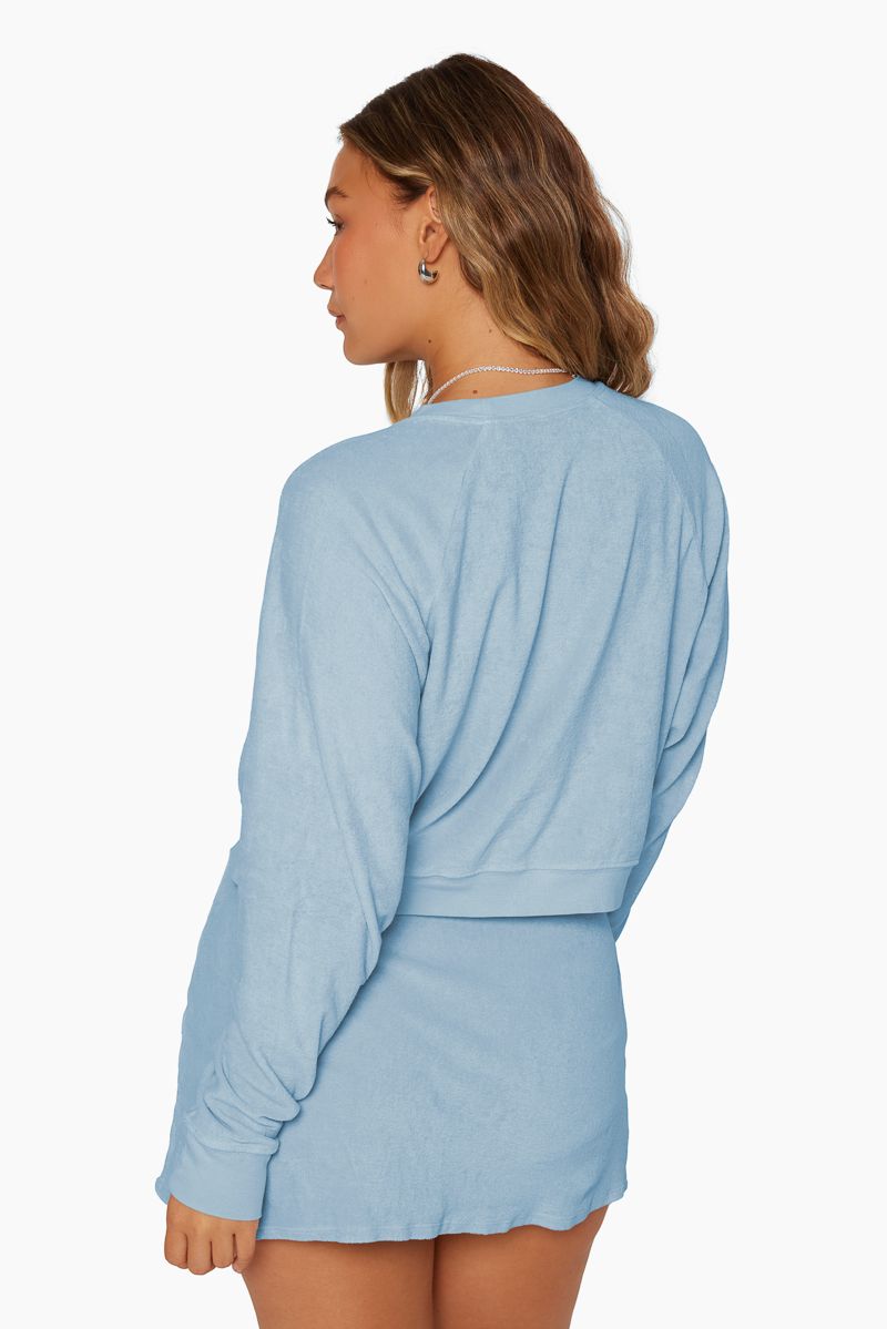 TERRY CROPPED CREWNECK - DREAM sold by SETactive product image thumbnail 3