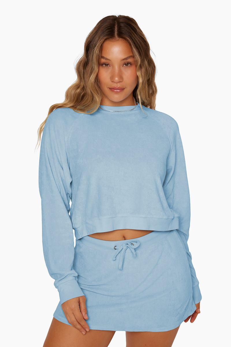 TERRY CROPPED CREWNECK - DREAM sold by SETactive product image thumbnail 2