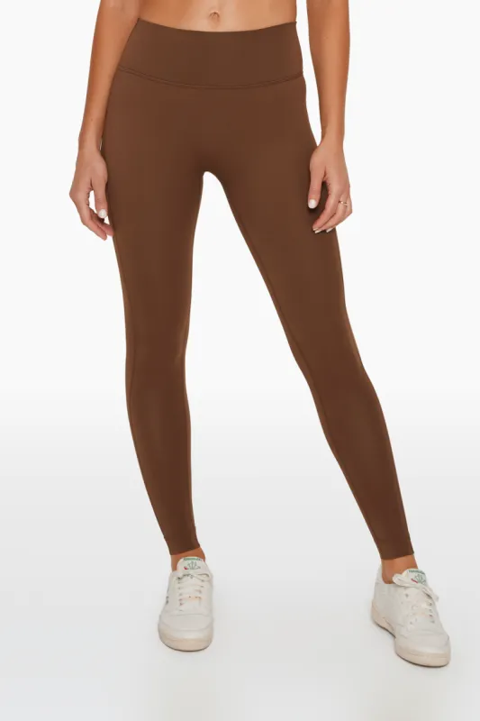 SPORTBODY® LINE LEGGINGS - SADDLE sold by SETactive