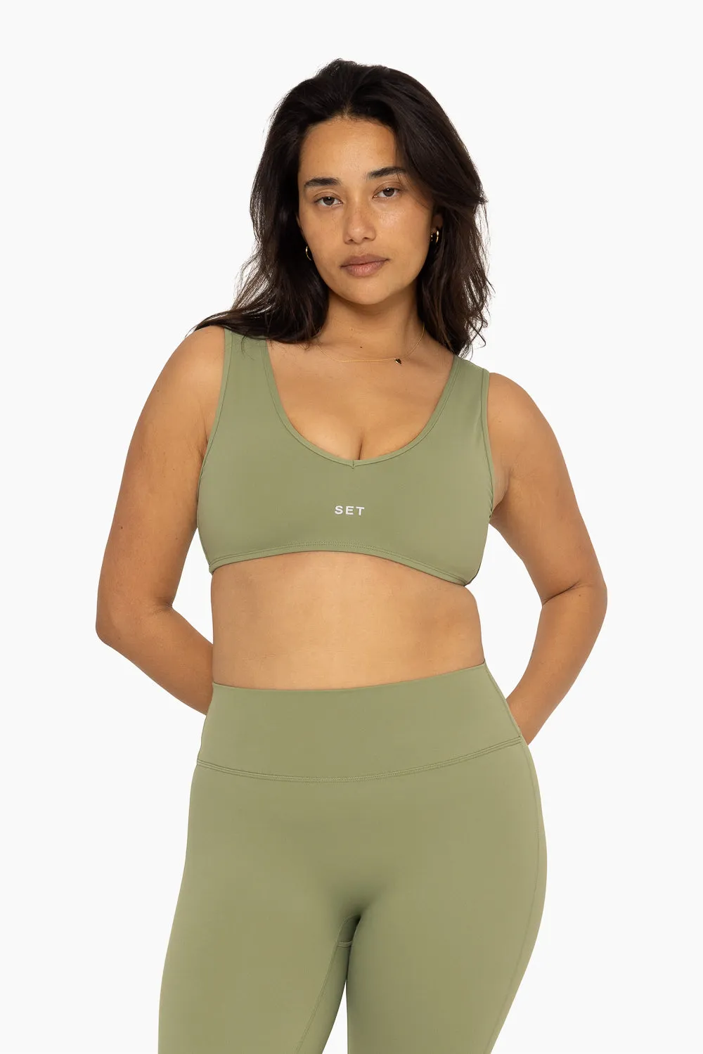SPORTBODY® DIP BRA - PISTACHIO sold by SETactive