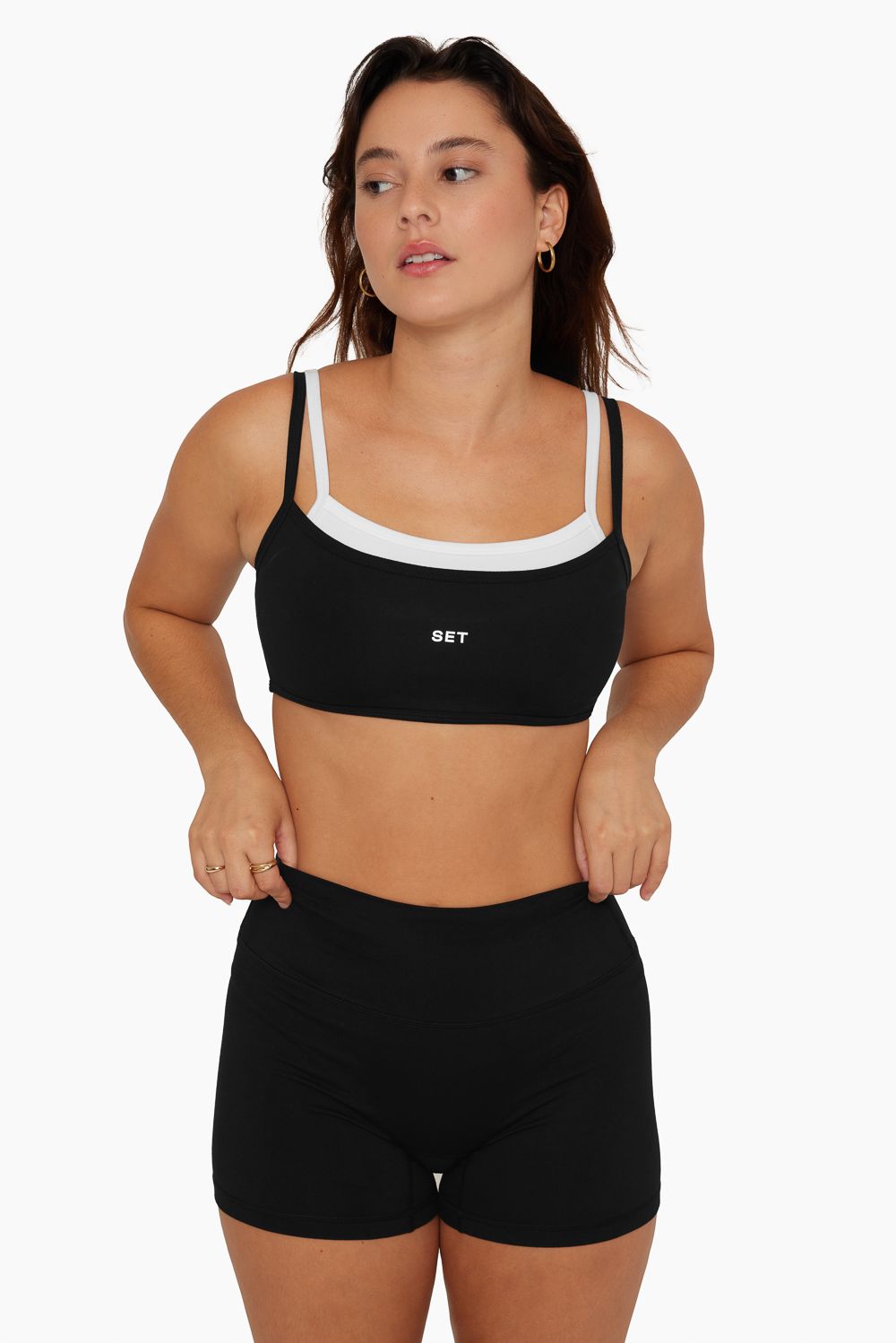 FORMCLOUD™ DOUBLE SCOOP BRA - ONYX sold by SETactive product image thumbnail 3