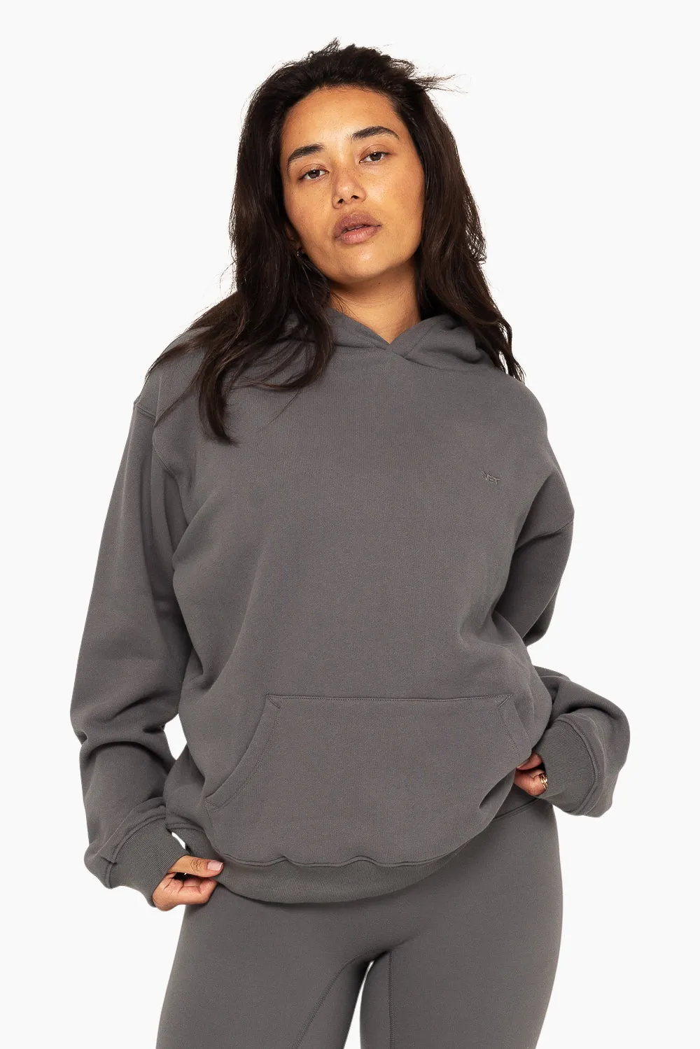 HEAVYWEIGHT SWEATS HOODIE - GRAPHITE sold by SETactive product image thumbnail 4