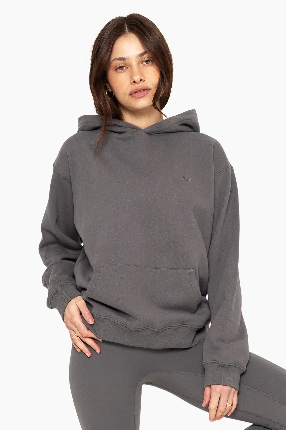 HEAVYWEIGHT SWEATS HOODIE - GRAPHITE sold by SETactive