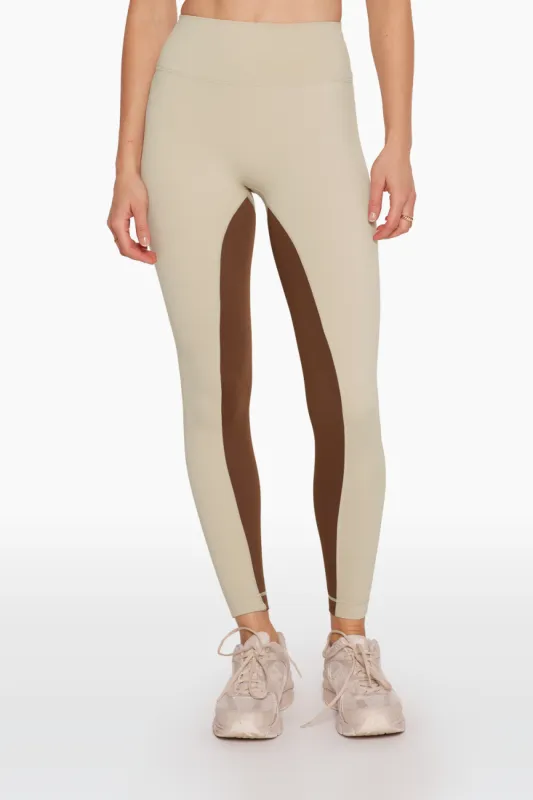SPORTBODY® TWO TONE LEGGINGS - BIRCH sold by SETactive